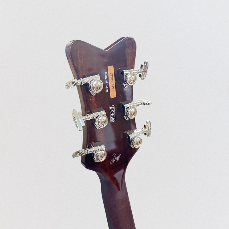 Gretsch G6134TFM-NH Nigel Hendroff Signature Penguin Electric Guitar - Amber Flame