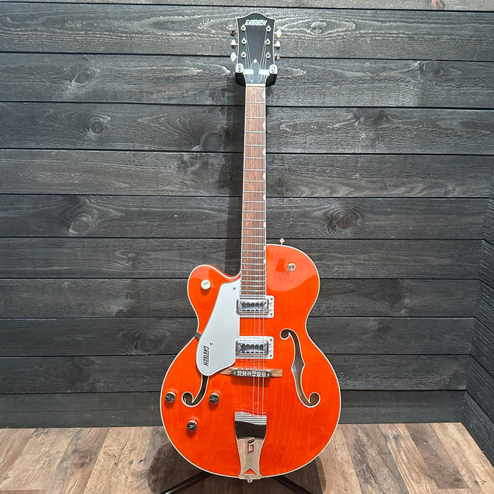 Gretsch G2420 LH Left Handed Streamliner Hollow Body Electric Guitar - Orange Stain