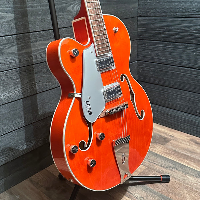 Gretsch G2420 LH Left Handed Streamliner Hollow Body Electric Guitar - Orange Stain