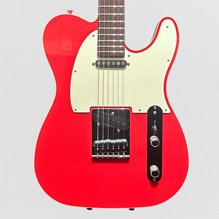 Schecter USA Custom Shop PT SS Electric Guitar (Mark Knopfler Spec)- Dakota Red