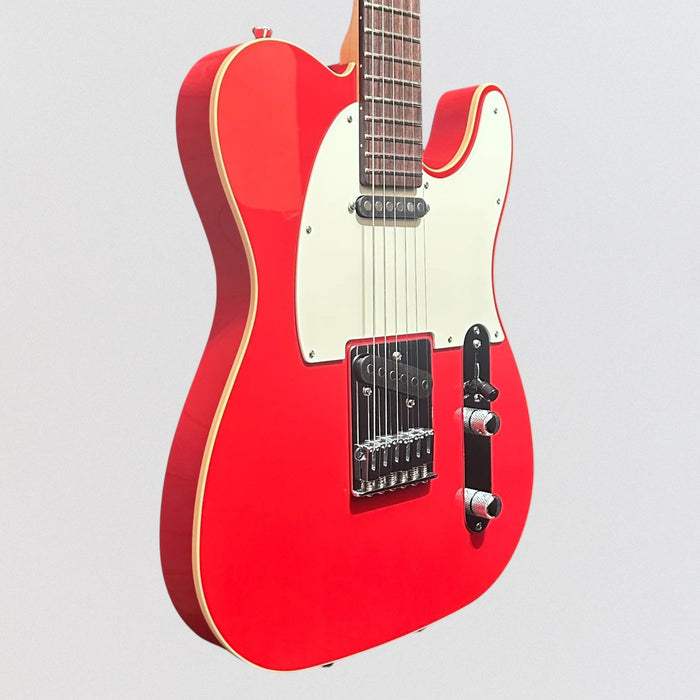 Schecter USA Custom Shop PT SS Electric Guitar (Mark Knopfler Spec)- Dakota Red