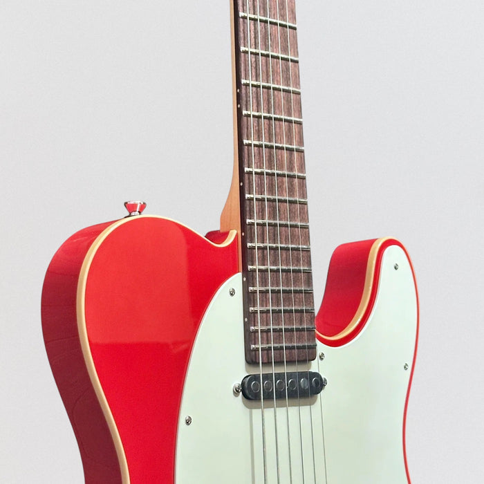 Schecter USA Custom Shop PT SS Electric Guitar (Mark Knopfler Spec)- Dakota Red