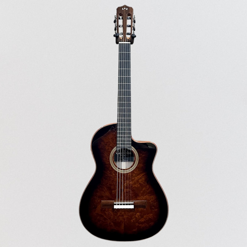 Cordoba Fusion 12 Exotic Top Nylon-String Classical Acoustic-Electric Guitar Brown Sugar Burst