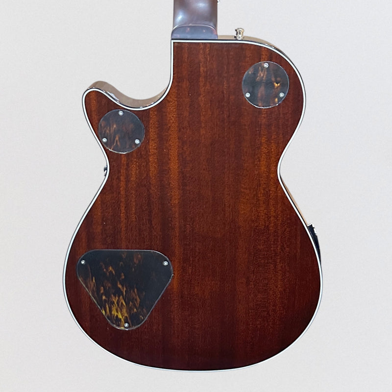 Gretsch G6134TFM-NH Nigel Hendroff Signature Penguin Electric Guitar - Amber Flame