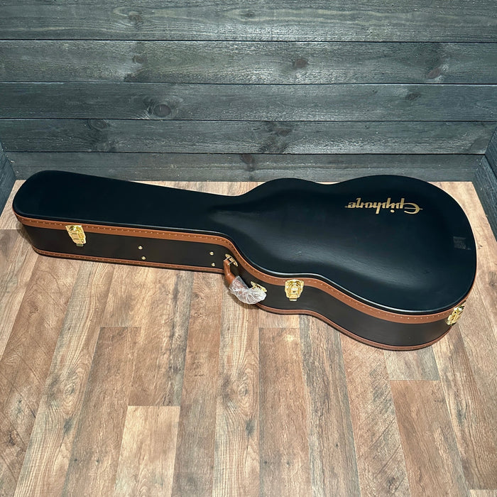 Epiphone Hummingbird Acoustic-Electric Guitar w/ Case - Aged Cherry Sunburst