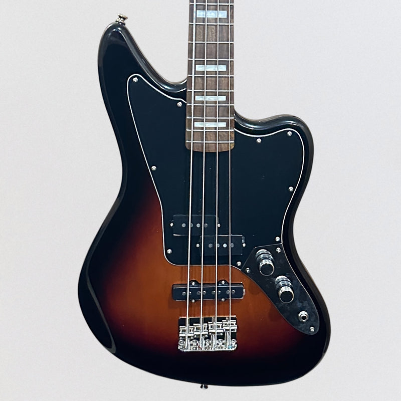 Fender Squier Classic Vibe Jaguar 4 String Electric Bass Guitar - Sunburst