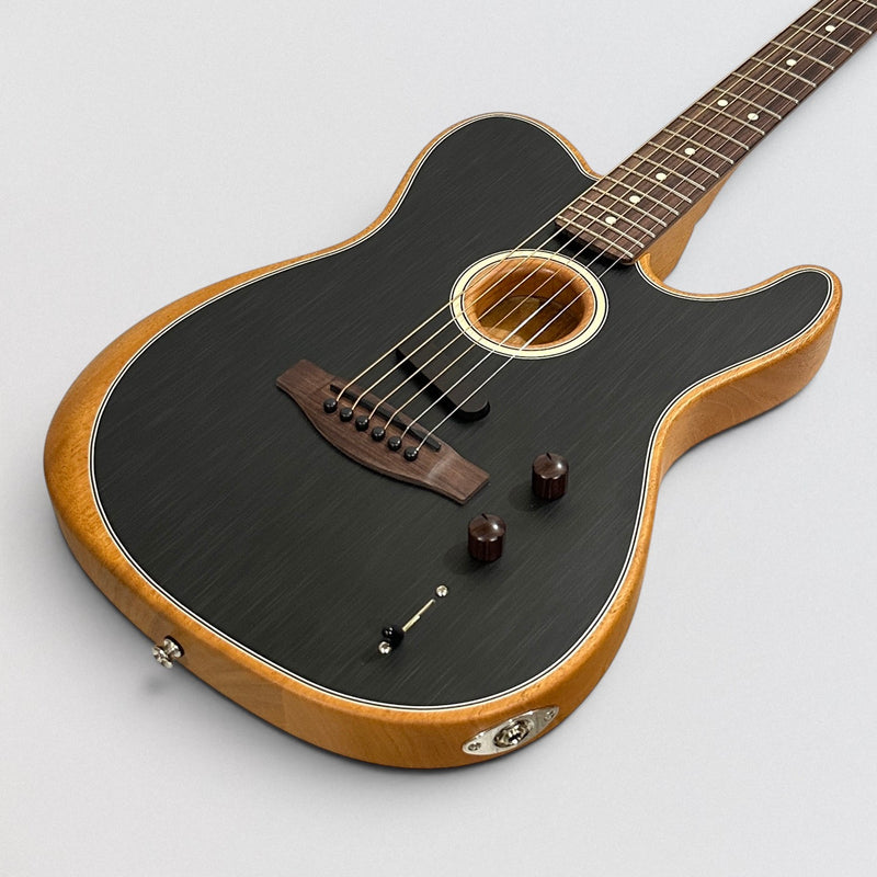 Fender Acoustasonic Player Telecaster Acoustic-Electric Guitar - Brushed Black