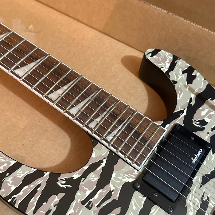 Jackson X Series Soloist SLX DX Electric Guitar - Tiger Jungle Camo