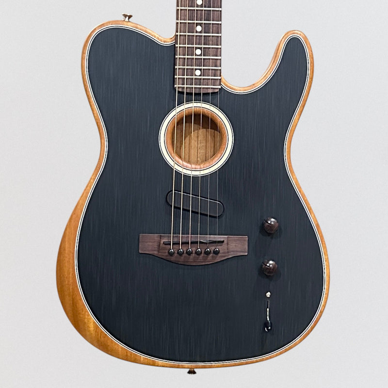 Fender Acoustasonic Player Telecaster Acoustic-Electric Guitar - Brushed Black