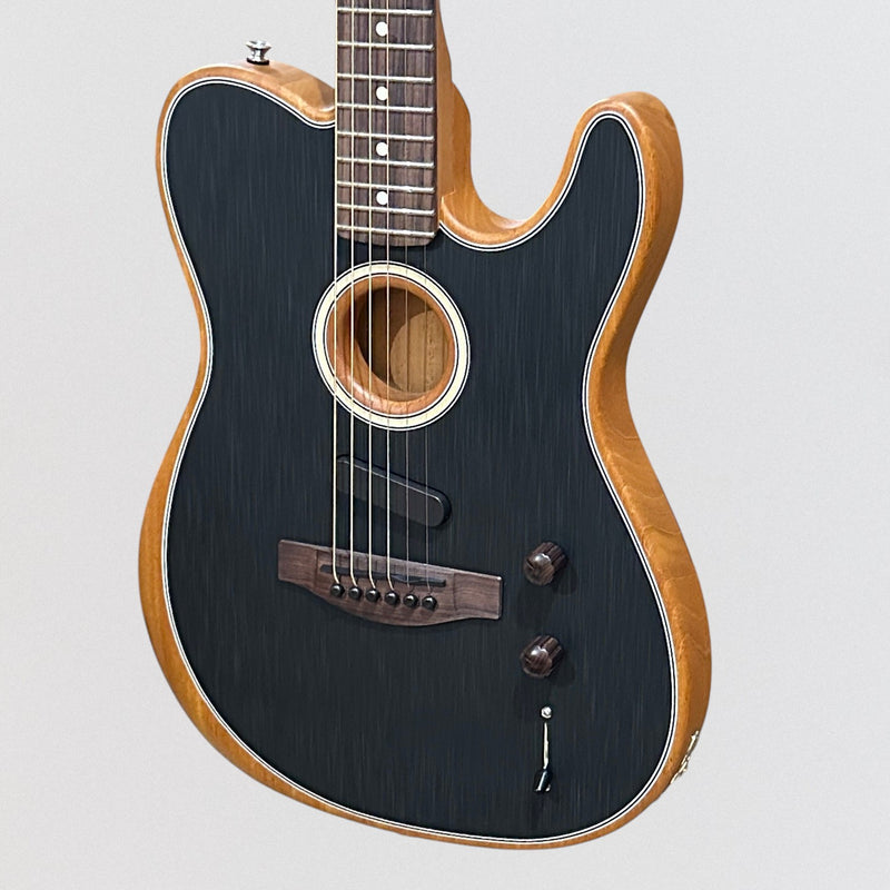 Fender Acoustasonic Player Telecaster Acoustic-Electric Guitar - Brushed Black
