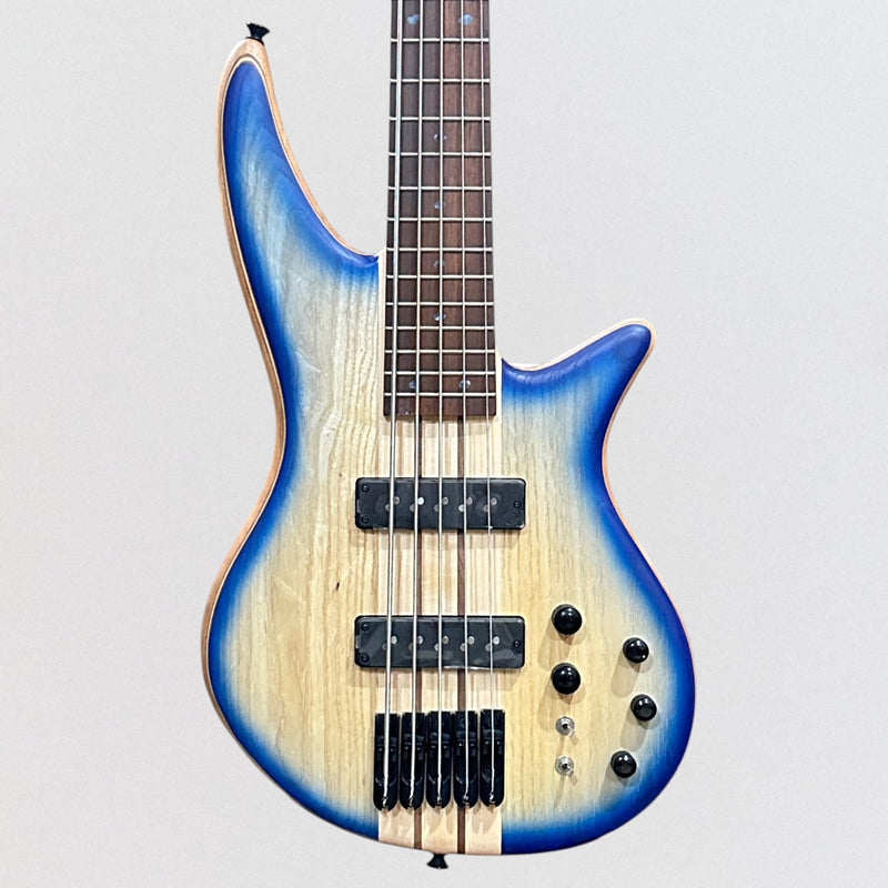 Jackson Pro Series Spectra SBA V 5 String Electric Bass Guitar - Blue Burst