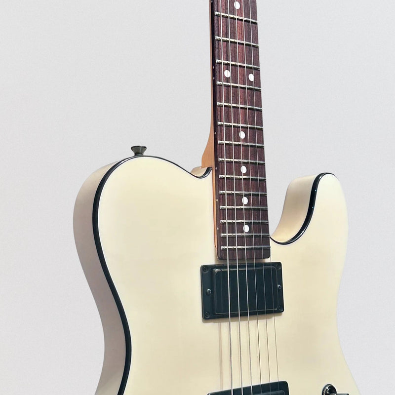 Schecter USA Custom Shop PT HH Electric Guitar - Vintage White