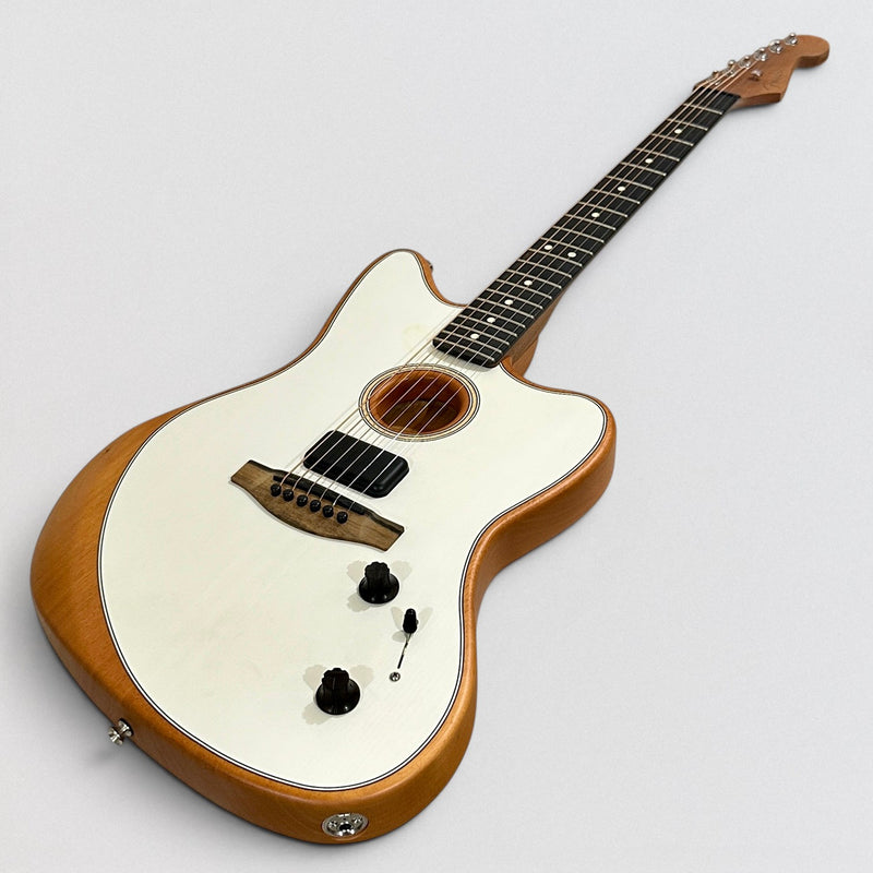 Fender American Acoustasonic Jazzmaster Acoustic-Electric Guitar - Arctic White