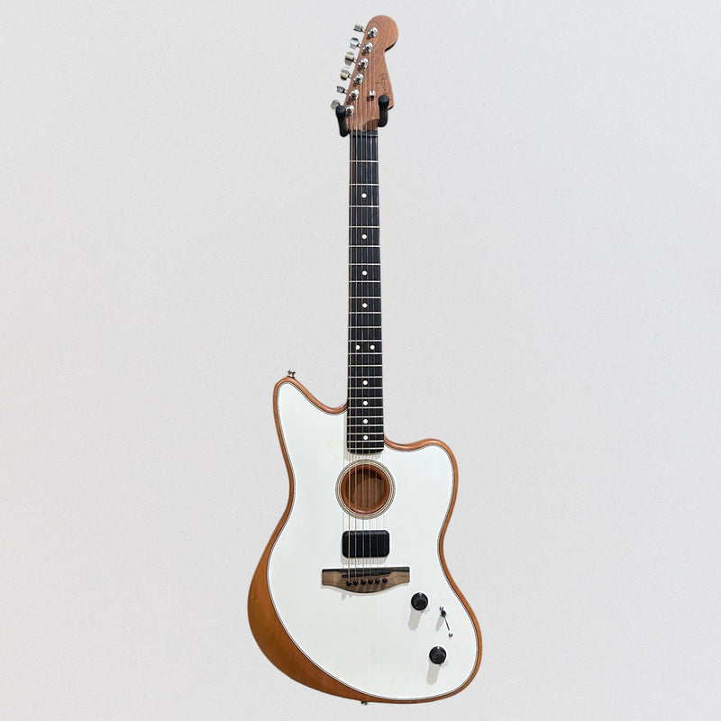 Fender American Acoustasonic Jazzmaster Acoustic-Electric Guitar - Arctic White