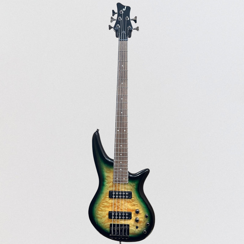 Jackson JS Series Spectra Bass JS3QV 5-String Electric Bass Guitar - Alien Burst