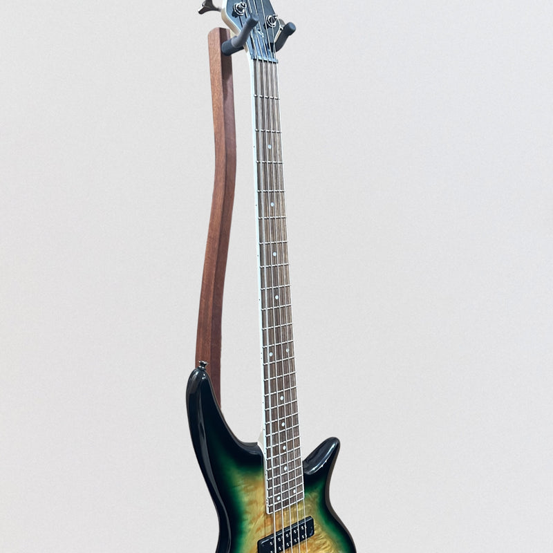 Jackson JS Series Spectra Bass JS3QV 5-String Electric Bass Guitar - Alien Burst