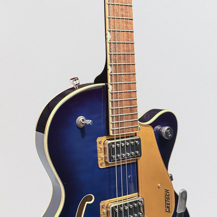 Gretsch G5655T-QM Center Block Jr. Single-Cut Quilted Maple Electric Guitar w/ Bigsby - Blue Burst