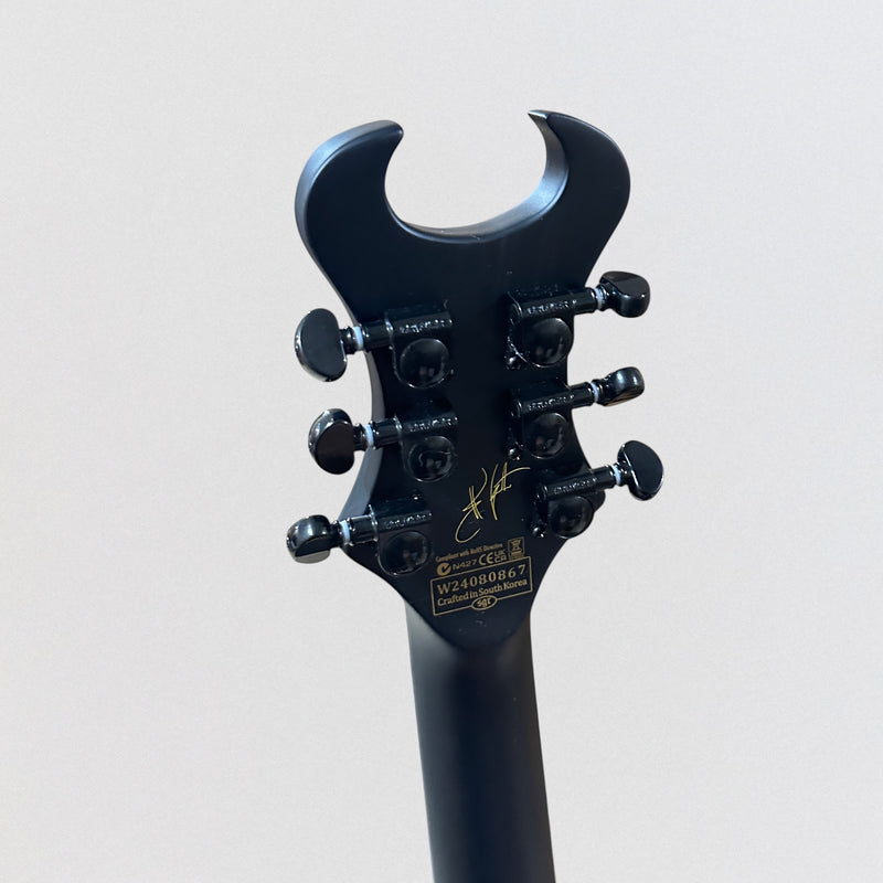 Schecter Synyster Gates Custom-S Relic Electric Guitar - Distressed Satin Black
