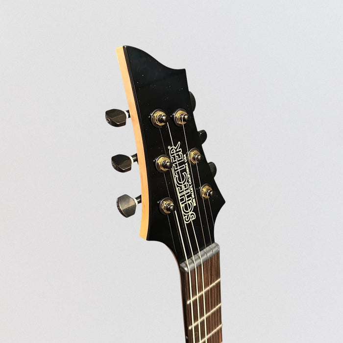 Schecter USA Custom Shop Sunset Extreme Exotic 6 Flamed Koa Electric Guitar - Tabacco Sunburst