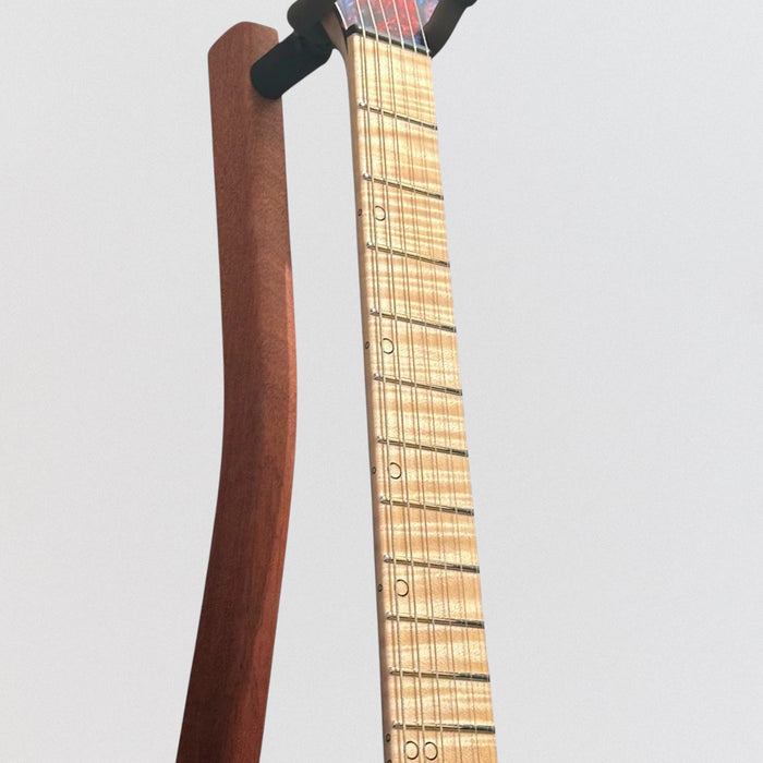 Schecter USA Custom Shop Sunset Extreme 6 Stabilized Top Electric Guitar - Blue/Red