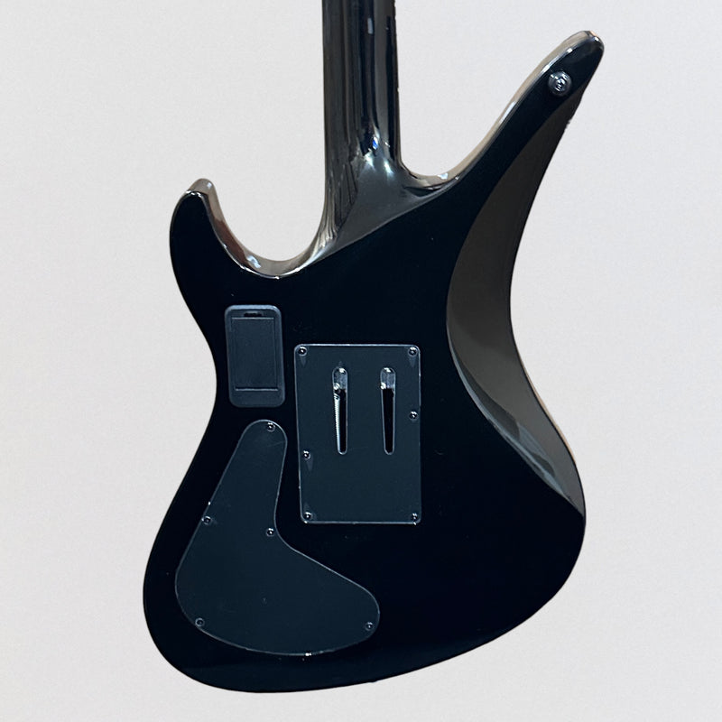Schecter Synyster Gates Custom-S Electric Guitar - Black Silver Pinstripes
