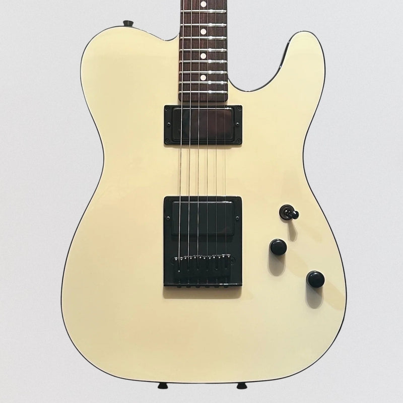 Schecter USA Custom Shop PT HH Electric Guitar - Vintage White