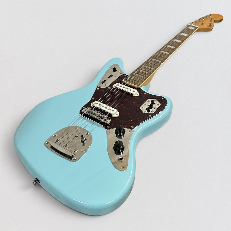 Fender Squier Classic Vibe '70s Jaguar FSR Limited-Edition Electric Guitar - Daphne Blue