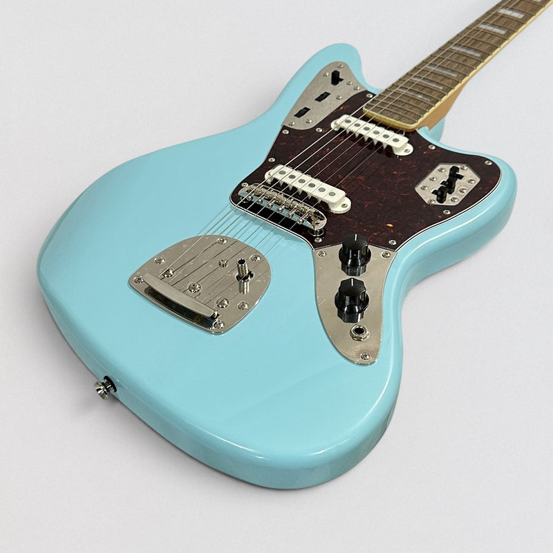 Fender Squier Classic Vibe '70s Jaguar FSR Limited-Edition Electric Guitar - Daphne Blue