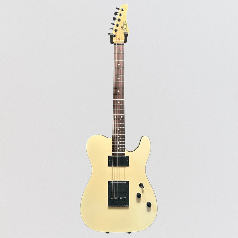 Schecter USA Custom Shop PT HH Electric Guitar - Vintage White