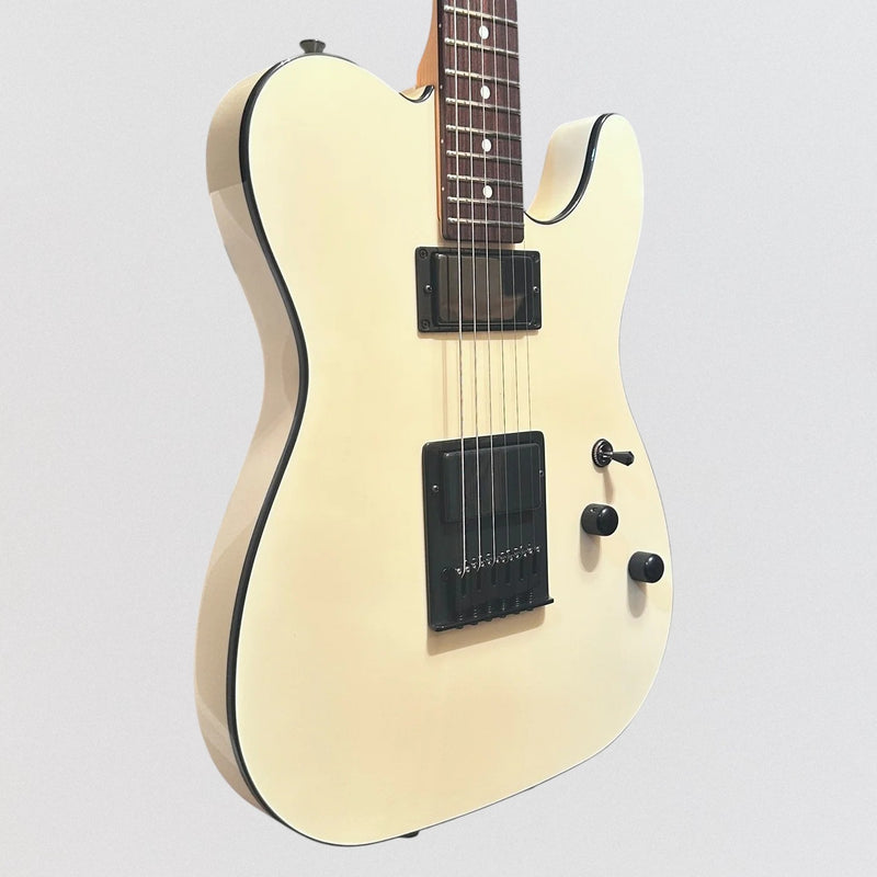 Schecter USA Custom Shop PT HH Electric Guitar - Vintage White