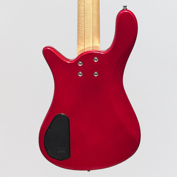 Warwick RockBass Streamer LX 5 String Electric Bass Guitar - Metallic Red High Polish