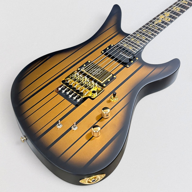 Schecter Synyster Gates Custom-S Electric Guitar - Satin Gold Burst