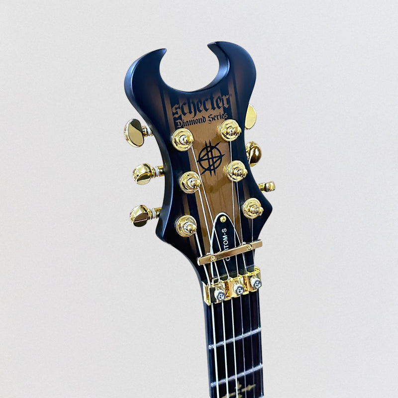 Schecter Synyster Gates Custom-S Electric Guitar - Satin Gold Burst