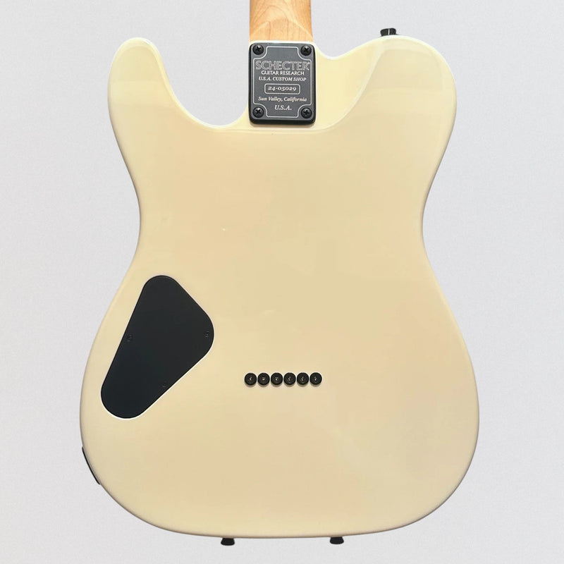 Schecter USA Custom Shop PT HH Electric Guitar - Vintage White