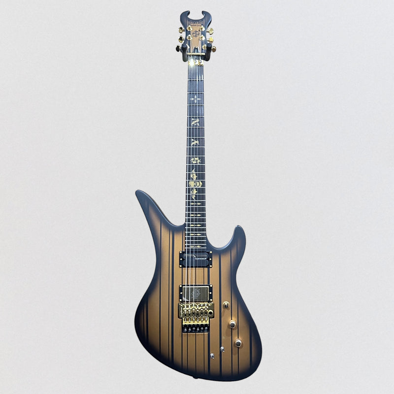 Schecter Synyster Gates Custom-S Electric Guitar - Satin Gold Burst