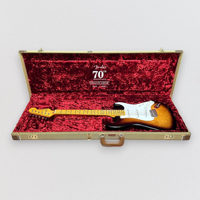 Fender 70th Anniversary American Vintage II 1954 Stratocaster USA Electric Guitar 2024 - Sunburst