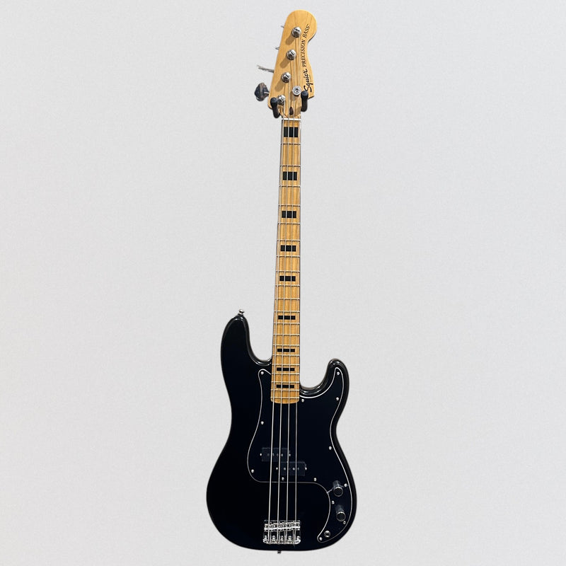Fender Squier Classic Vibe '70s Precision P 4 String Electric Bass Guitar - Black