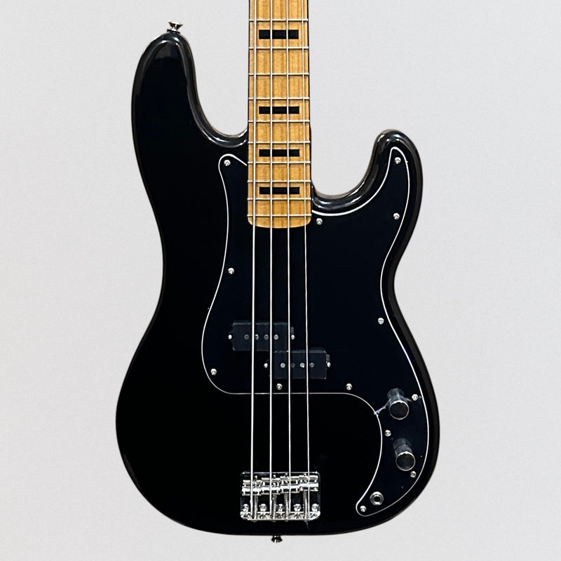 Fender Squier Classic Vibe '70s Precision P 4 String Electric Bass Guitar - Black