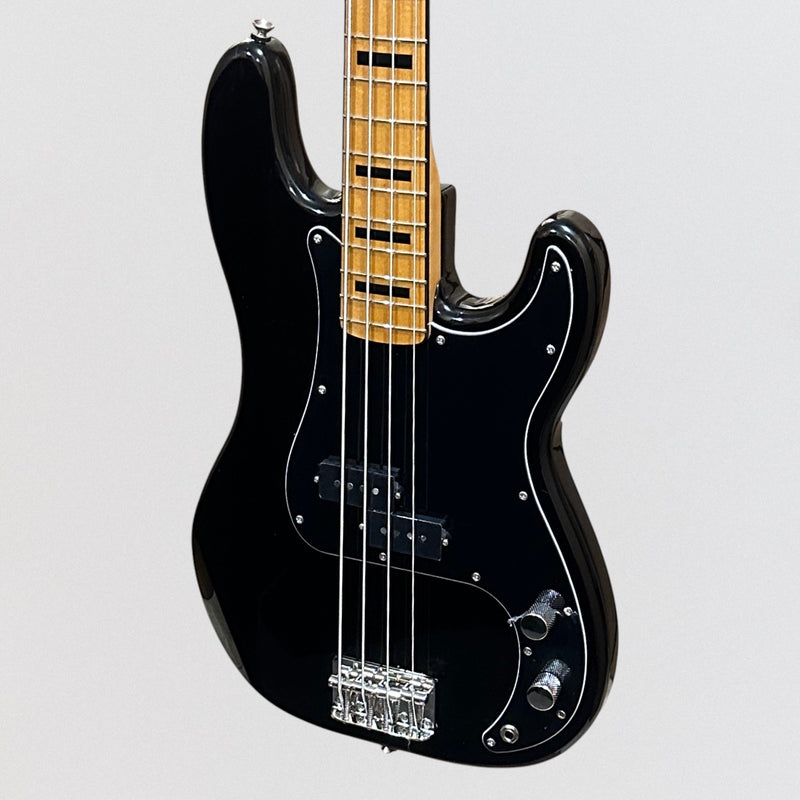 Fender Squier Classic Vibe '70s Precision P 4 String Electric Bass Guitar - Black