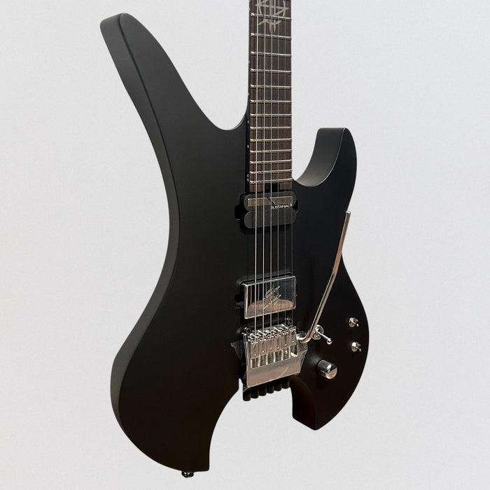 Schecter Synyster Gates Custom-6 TR-S Signature Headless Electric Guitar - Satin Black