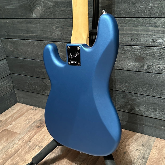 Fender American Performer Precision P Bass USA 4 String Electric Bass Guitar Blue