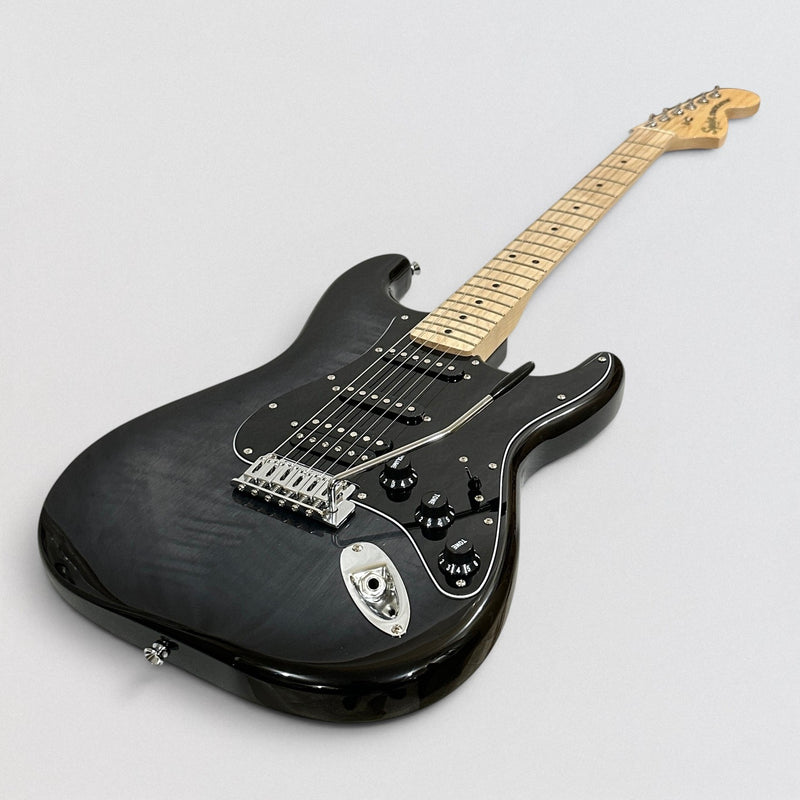 Fender Squier Affinity Series Stratocaster FMT HSS Electric Guitar - Black Burst