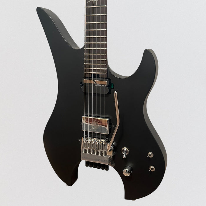 Schecter Synyster Gates Custom-6 TR-S Signature Headless Electric Guitar - Satin Black