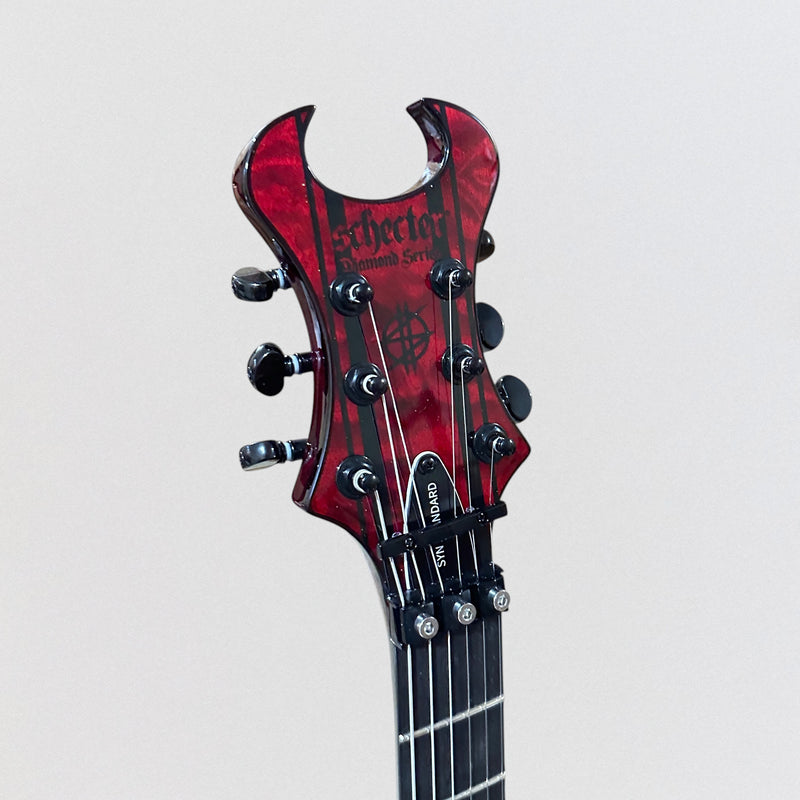 Schecter Synyster Gates Standard Plus Electric Guitar - Transparent Deep Red