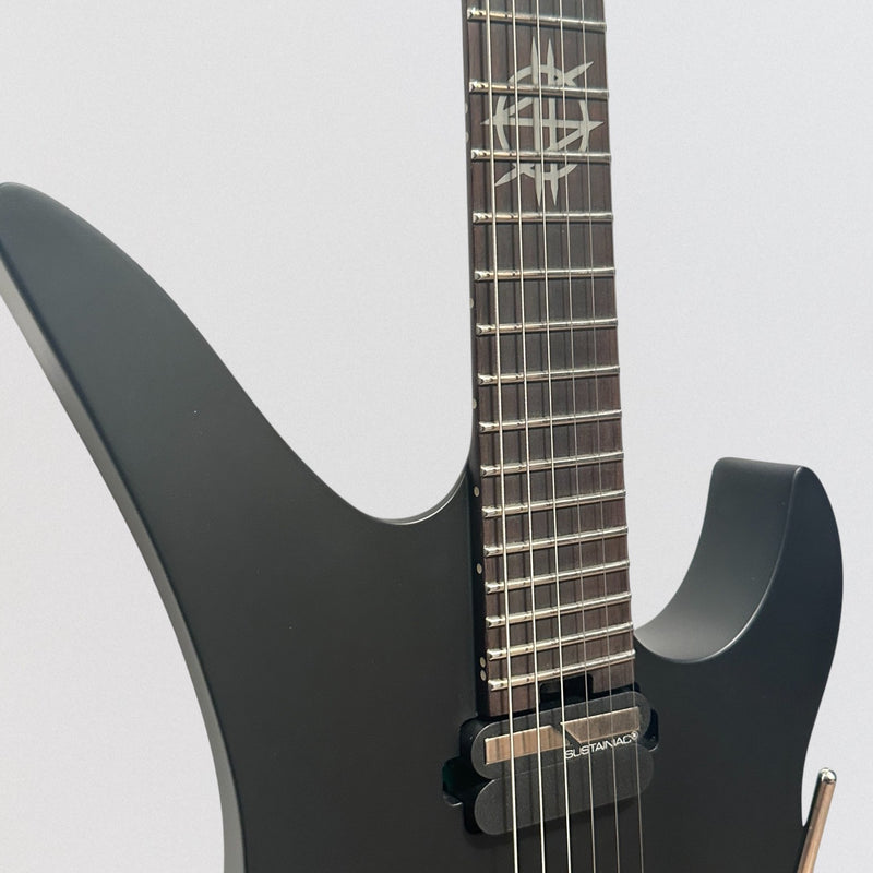 Schecter Synyster Gates Custom-6 TR-S Signature Headless Electric Guitar - Satin Black