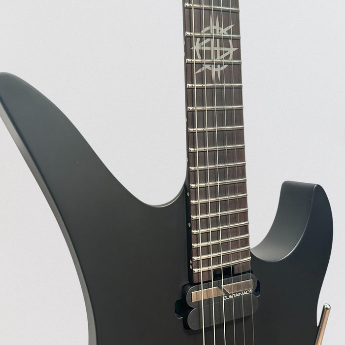 Schecter Synyster Gates Custom-6 TR-S Signature Headless Electric Guitar - Satin Black