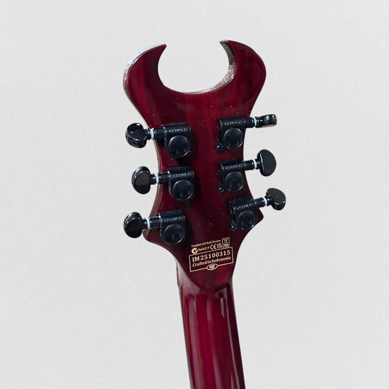Schecter Synyster Gates Standard Plus Electric Guitar - Transparent Deep Red