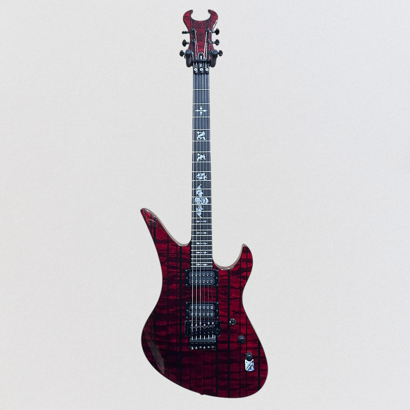 Schecter Synyster Gates Standard Plus Electric Guitar - Transparent Deep Red