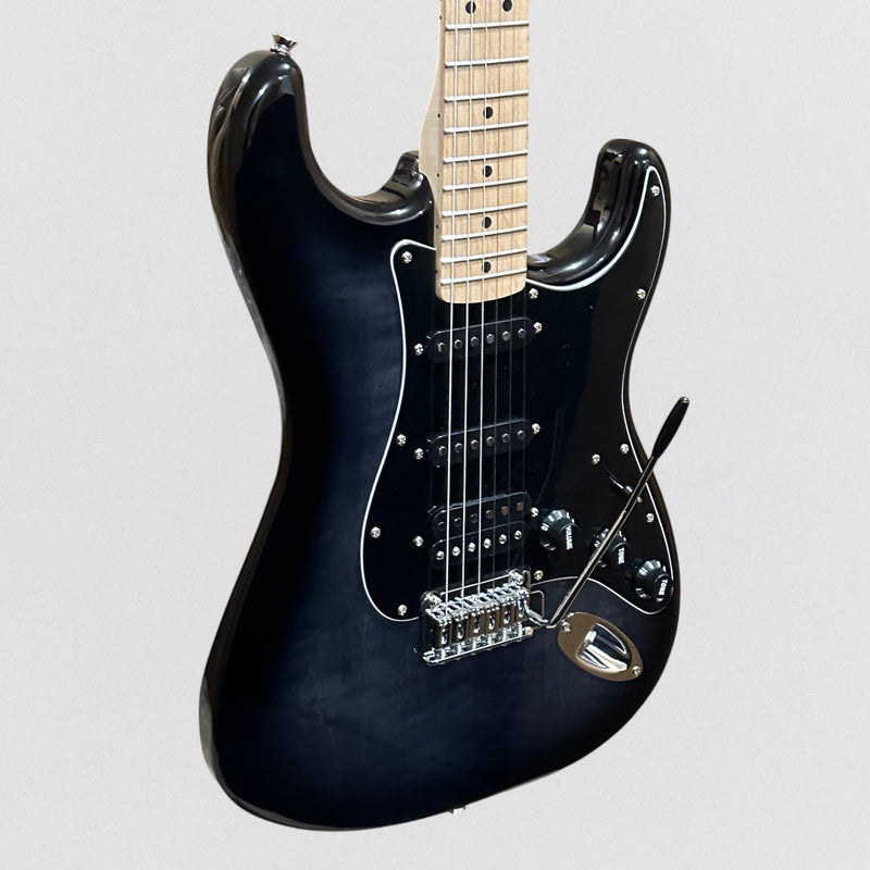 Fender Squier Affinity Series Stratocaster FMT HSS Electric Guitar - Black Burst