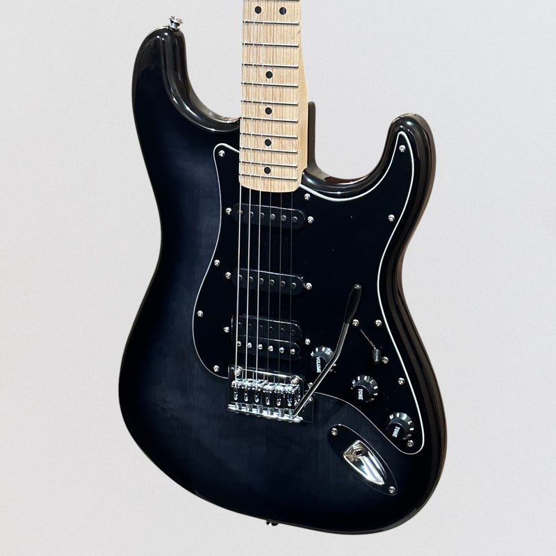 Fender Squier Affinity Series Stratocaster FMT HSS Electric Guitar - Black Burst
